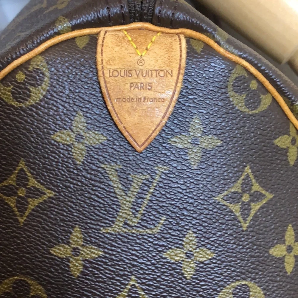 LOUIS VUITTON LV50 Keepall Monogram Canvas Tote Travel Duffle Bag LV 50 SP0992